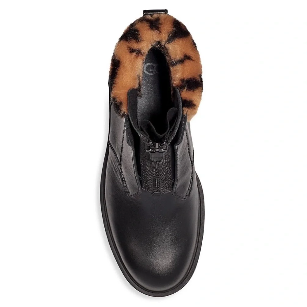 NWT Ugg Czeriesa panther print waterproof boots